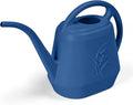 Plastic Watering Can - for Indoor and Outdoor Home Garden Plants - with Long Spout - Blue - 1/2 Gallon