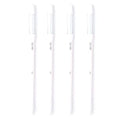 IPPINKA Sustee Aquameter, Set of 4, Plant Soil Moisture Sensor, (White, Medium)