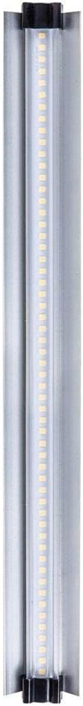 SunBlaster 18" Prism Lens 18W 6400K Full Spectrum LED Strip Light Indoor Greenhouse Plant Grow Lamp with Built-In Reflector & Mounting Clips
