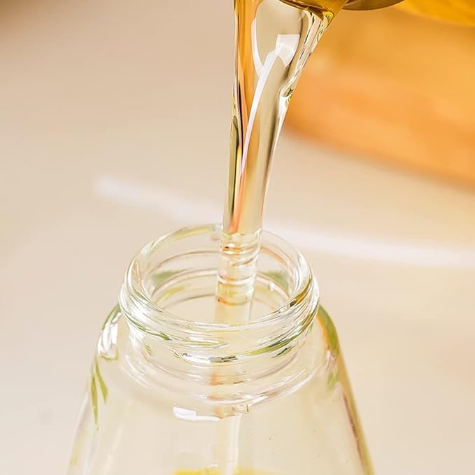 180ml Oil Sprayer Glass Oil Dispenser Bottle Spray Lemon Juice Sprayer for Cooking, Salad, Baking，Cleaning, Plants(White)
