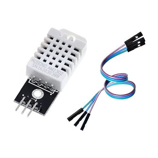 HiLetgo 2pcs DHT22/AM2302 Digital Temperature and Humidity Sensor Module Temperature Humidity Monitor Sensor Replace SHT11 SHT15 for Arduino Electronic Practice DIY