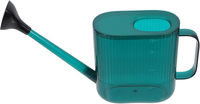 OSALADI Long Spout Watering Can for Indoor Outdoor Plants with Sprinkler Head Garden Bucket for Succulents Flowers Bonsai Comfortable Handle for Easy Watering and Giving