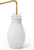 Squeeze Bottle for Hanging Plants, 19" Long Spout Plant Watering Bottle, Easy Squeeze Indoor/Outdoor Watering Can Alternative, Precise Sprinkling for Hanging Baskets, Houseplants (8 oz)