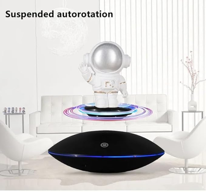 Magnetic Levitating Display Stand - 360 Rotating Floating Magnetic Display for Levitating Decor & Gifts - Stable Levitation Platform for Desk Decor - Showcase Models, Gadgets, or Collectibles