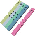 Plastic Tree Tags Garden Plant Labels, 500 PCS 5 Colors Wrap Around Nursery Tags
