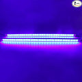 LEDENET 440nm Blue Waterproof LED Grow Light Strips, 12V DC Aquarium LED Strip Aluminum Lighting, 2 pc 20" Blue Boat Rigid LED Lights Strips, Marine LED Lights Bar