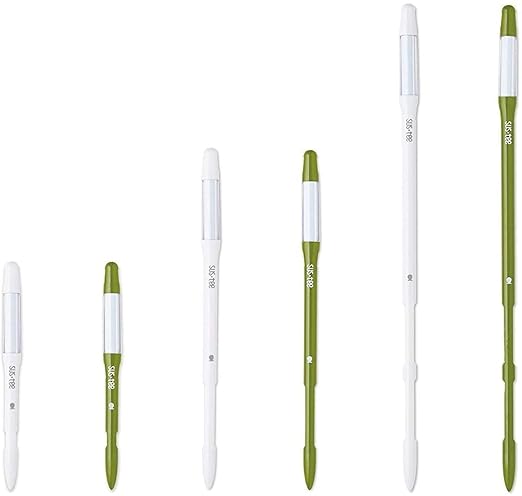 Sustee Aquameter, Set of 4, Plant Soil Moisture Sensor, (Green, Small)