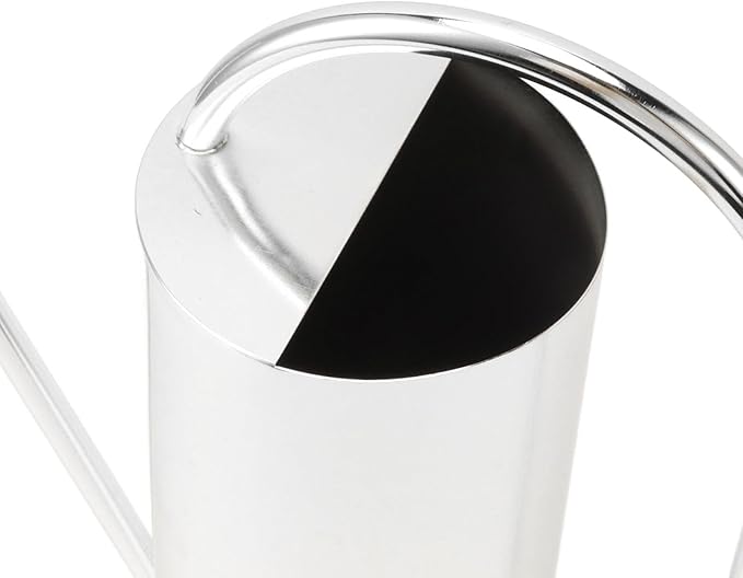 Plant Watering Can,Watering Can for Indoor Outdoor Plants,52.8oz Large Capacity Watering Kettle Stainless Steel Pot Gardening Supplies,Long Spout Watering Can for Indoor Bonsai(Stainless Steel Color)