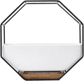 Wall Planter Geometric Succulent Wall-Mounted Decor with Ceramic Flower Pot Hanging Vase Desktop Succulents Planter, Nordic Style Flower Pot, Standard