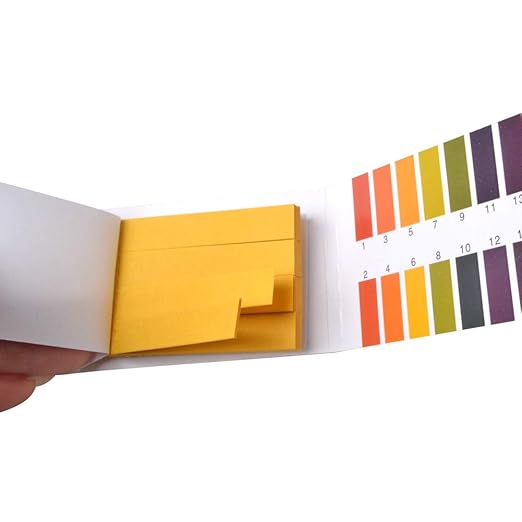 Ph. 1-14 Test Paper Extensive Test Paper Litmus Test Paper Sonkir pH Test Strips，Test pH for Saliva Urine Water Soil Testing(2-Pack pH Test Strips)