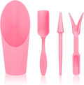 Bonsai Tools Transplanting Potting Bonsai Garden Shovel Hand Tools Bonsai Tree Kit Mini Garden Plant Care Shovel Soil（Pink）