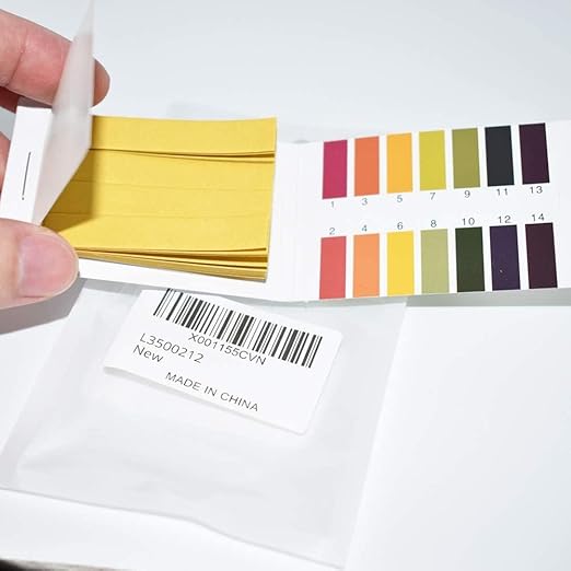 2-Pack pH Test Strips 1-14 - 160 Count Litmus Paper for Water, Soil, Saliva & Cosmetics (Universal pH Indicator)