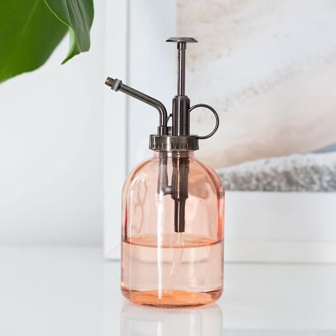 Something Different Minimalist Glass Plant Mister (One Size) (Pink)