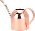 Watering Can Stainless Steel Bonsai Watering Can with Long Spout for House Plants Garden Flower,500ml (Rose Gold)