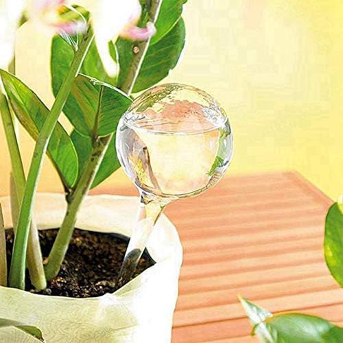 4Pcs Transparent Watering Globe, Automatic Watering Device Globes, Vacation Houseplant Pot Waterer Flower Water Watering Plant Container Accessories