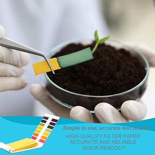 Utoolmart pH Test Strips, 320PCS Full Range 1-14 Litmus Paper pH Soap Making Testing Strips for Water Saliva Urine Soil, Drinks, 4 Packs