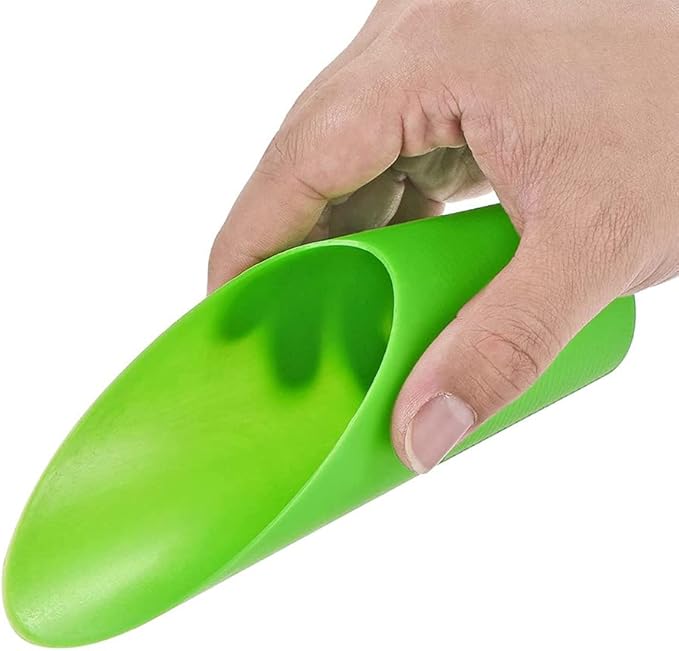 AKOAK 3 Pcs Garden Meat Tools Plastic Cups and Buckets Mini Garden Tools Plant Potting Shovels Flower Pot Spoon Potting Tools for Meat Miniature Garden Plant Care (Random)