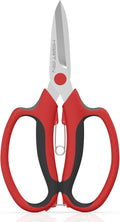Florist Scissors – Japanese 420 J2 Stainless Steel Blades, Sharp Precision Shears for Flower Arranging, Stem Cutting & Crafting | Ergonomic Grip