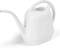 Plastic Watering Can - for Indoor and Outdoor Home Garden Plants - with Long Spout - White - 1/2 Gallon