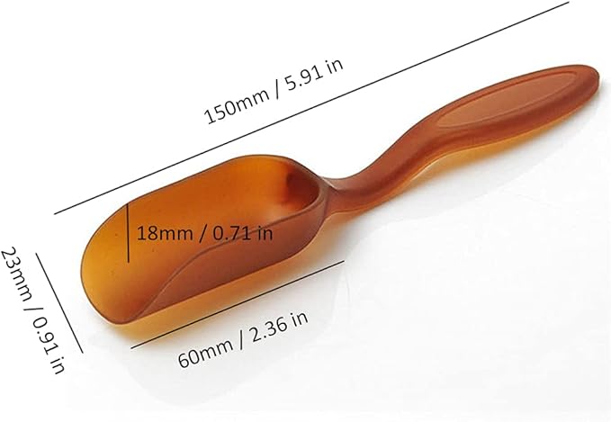 12 PCS Plastic Mini Garden Shovel Spoons Soil Scoops, Cultivation Digging Transplanting Gardening Tools Succulents Potted Flowers, Bath Salt Spoons/ Washing Powder Scoops/ Loose Tea-leaf Scoops