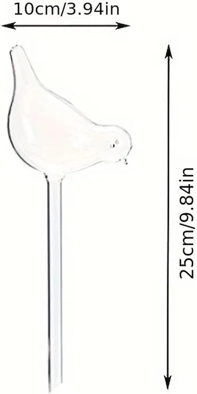 6 Small Handmade Bulbs PottedPlants Water Home Indoor-Outdoor GardenPatio Hanging Flower Spikes DecorationAutomatic Irrigation System (not Glass)