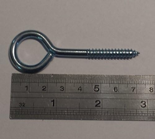 1.6mm x 30m Galvanised Coated Garden Wire, Bonus 10 Vine Eye Screws