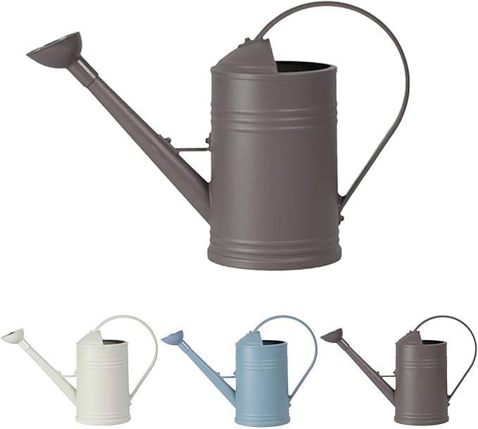 Watering Can for Indoor Plants, Garden Watering Cans for House Flower Long Spout, Watering Can for Indoor and Outdoor, Home and Garden Plants (Brown)