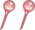 2 Pack Small Self-Plant Watering Globes – Automatic Plant Waterer Bulbs, Plant Watering System for Indoor and Outdoor Potted Houseplants, Plant Watering Devices（Red Small）