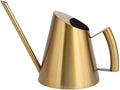 Fdit Stainless Steel Watering Can with Long Spout Steel Plant Waterer Watering Pot Sprinkle Pot Garden Flowers Plants Flower Tool(1500ml)