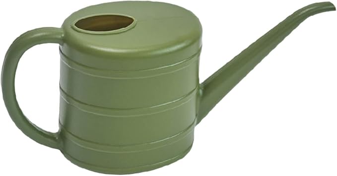 MYCENSE Watering Can Ergonomic Handle Easy to Use 2L Long Spout Water Can Watering Bucket for Flowers Kids Adults Yard Indoor Plants, Green