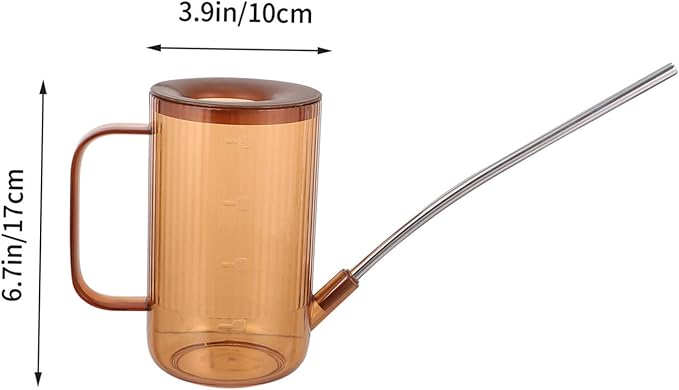 Toddmomy 1pc Ergonomic Handle Long Spout Watering Kettle Garden Supplies Nozzle for Plants