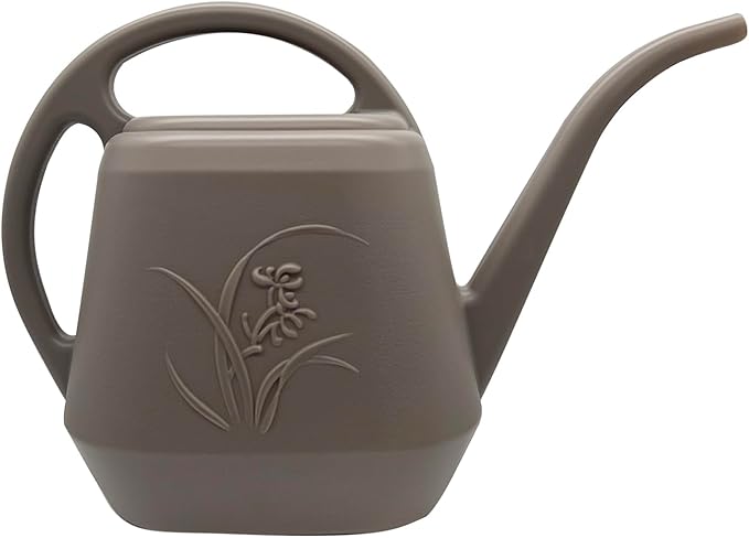 Finger Plant Watering Can - Coffee Color - 1/2 Gallon