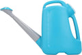 Garden Watering Can with Water Level Indicator, Large Outdoor Plant Waterer for Lawn Garden Yard, Comfort Grip Handle, Dark Blue