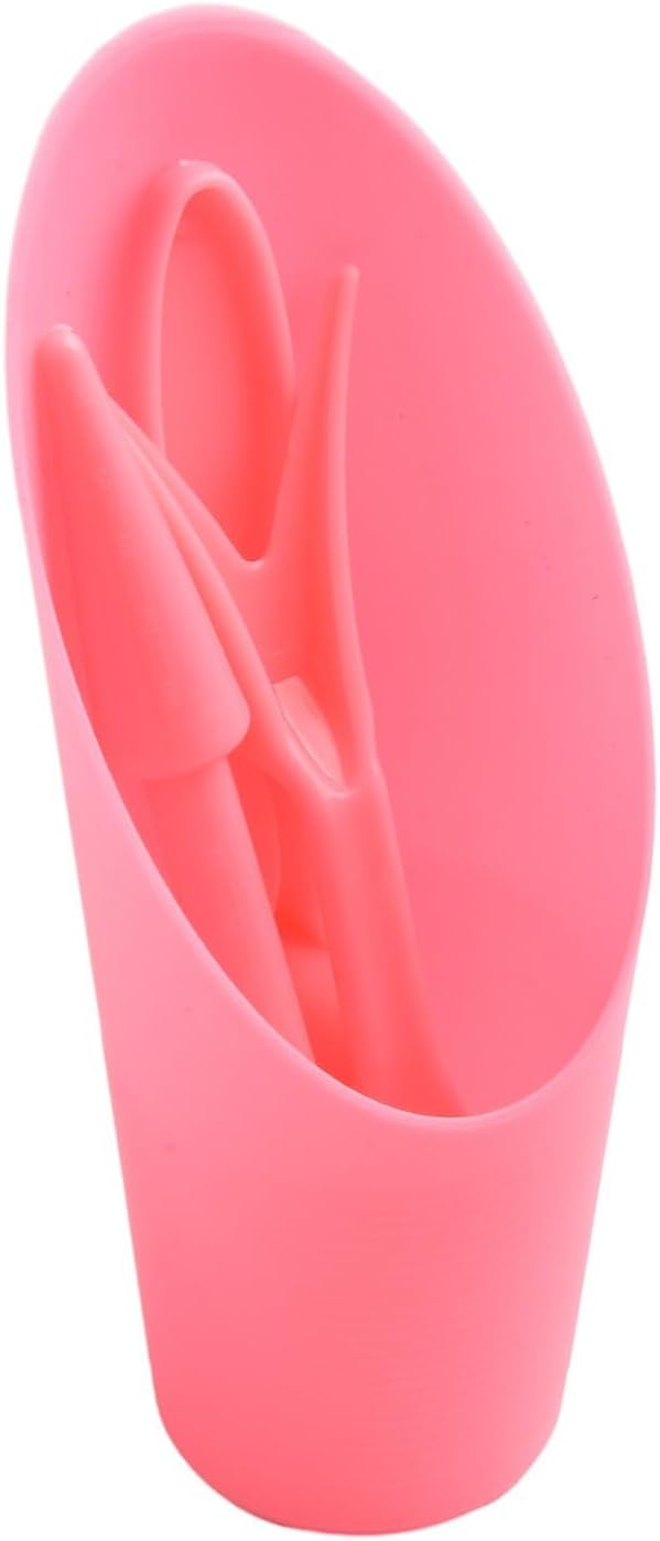 Garden Tool Set with Transplanter Scoop Bucket Shovel and Hole Punch for Succulent and Greenhouse Planting Four Piece Plastic Kit for Transplanting and Potting Tasks(Pink)