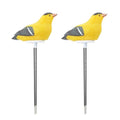 2X Soil Moisture Meter Watering Alarm Bird Plant Water Tester Hygrometer Sensor Gardening Tool Kit (Yellow)