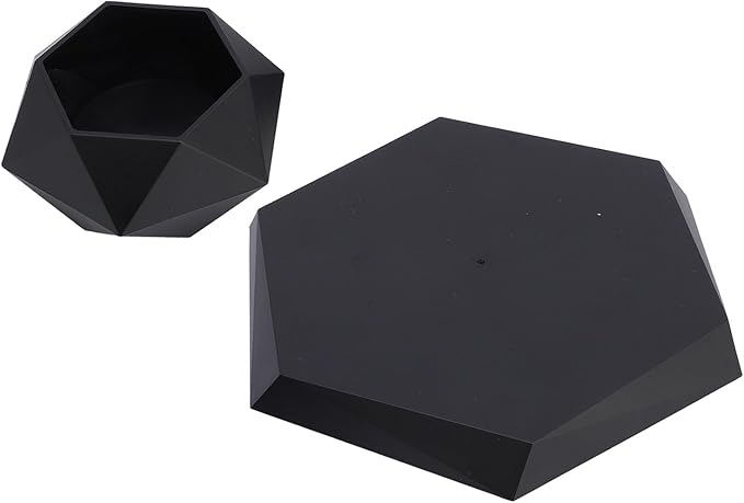 Floating Plant Pot Resin, 360 Degree Rotation Magnetic Levitating Planter for Home Office Desk Decor - Silent Levitation Technology, Easy Installation, Modern Indoor Plant Displa