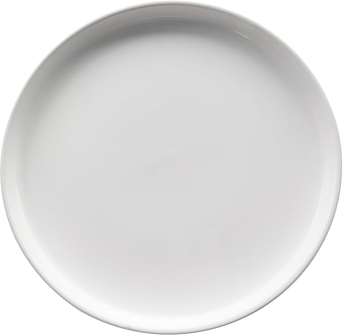Yukfona Ceramic Plant Saucer 8 inch White, Planter Water Drip Trays for Indoor Plants, Thick Durable Sturdy Flower Pot Saucers for Glazing Pots Base, Sizes 4-12 inch