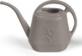 Plastic Watering Can - for Indoor and Outdoor Plant - 1/2 Gallon - Coffee Color