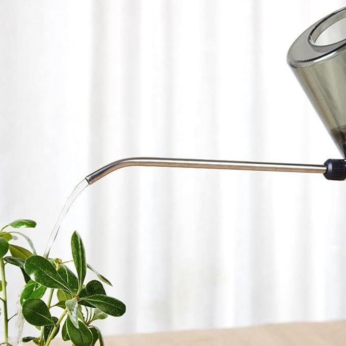 Watering Can for Indoor Plants,1 Litre/ 35 OZ Long Spout Watering Can for Outdoor and Indoor Plants - Small Watering Jug for Houseplants,Large Plastic Watering Can for Garden Flowers Plants (B)