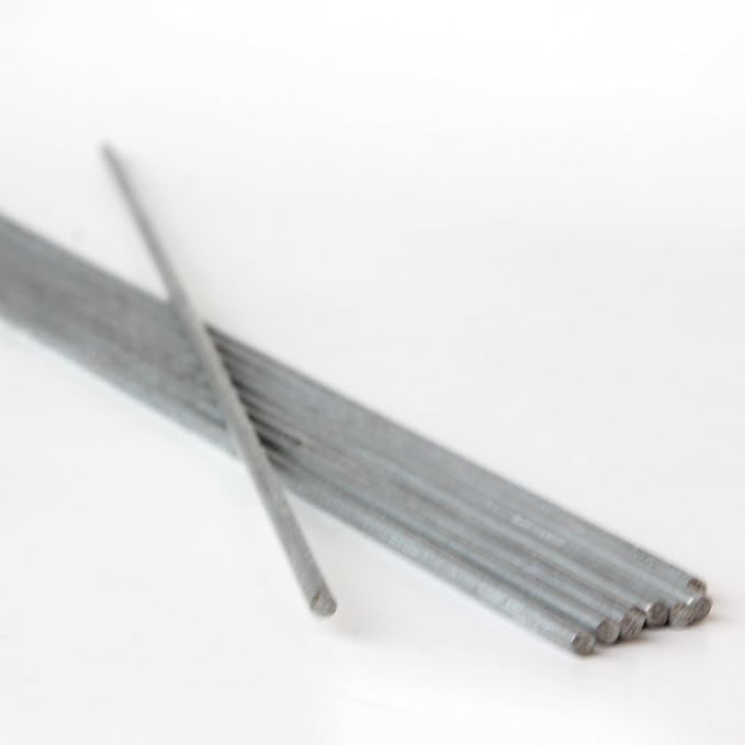 10 inch Galvanized Metal Plant Stakes for Indoor Plants and Outdoor Plants (10 Pcs)