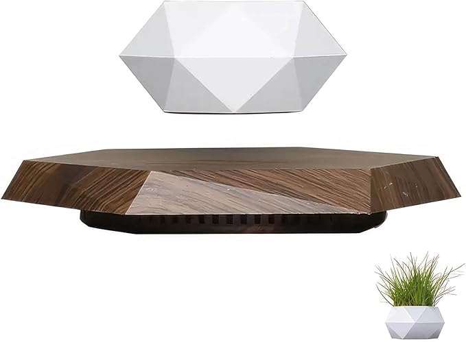 Magnetic Levitation Planter,Floating Plant Pot - Levitation Air Bonsai Pot , Innovative Technology Levitation Planting, Magnetic Levitation Potted Plant Home Decoration, Good Choice For Gift " ( Color