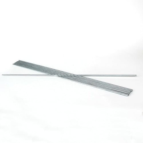 16 inch Galvanized Metal Plant Stakes for Indoor Plants and Outdoor Plants (10 Pcs)