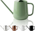 Watering Can for Indoor & Outdoor Plants, 35 oz/1000ml Watering Can with Metal Handle, Stainless Steel Garden Long Spout Watering Pot for Indoor House Plants Bonsai Flower Decorative