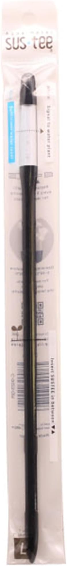 Sustee Aquameter - Large - Black - Bundle of 2 - Leave-in Soil Moisture Meter for Potted Plants - Plant Water Sensor - Refillable