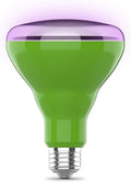 Feit Electric - BR30/GROW/LEDG2/BX Full Spectrum LED 65W Equivalent BR30 Non-Dimmable Hydro Grow Light Bulb