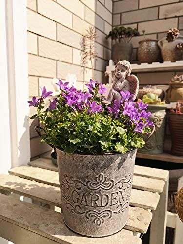MUAMAX Decorative Angel Garden Stakes 2 Pack Miniature Angel Fairy Garden Angel Ornaments Small Angel Memorial Statue Fairy Garden Accessories