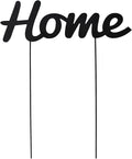Metal Letters Garden Stakes Yard Art Word Sign Lawn Decoration Indoor Outdoor Plant Pot Decor Decorative Stick for Patio Pathway Flower Bed (home)