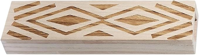 Wall Mounted Wooden Flower Vases Planter Geometric Pattern Hanging Floral Arrangements Container for Home Decors Natural Wood Vases Wall Decors
