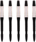 Sustee Aquameter - Small - Black - Bundle of 5 - Leave-in Soil Moisture Meter for Potted Plants - Plant Water Sensor - Refillable