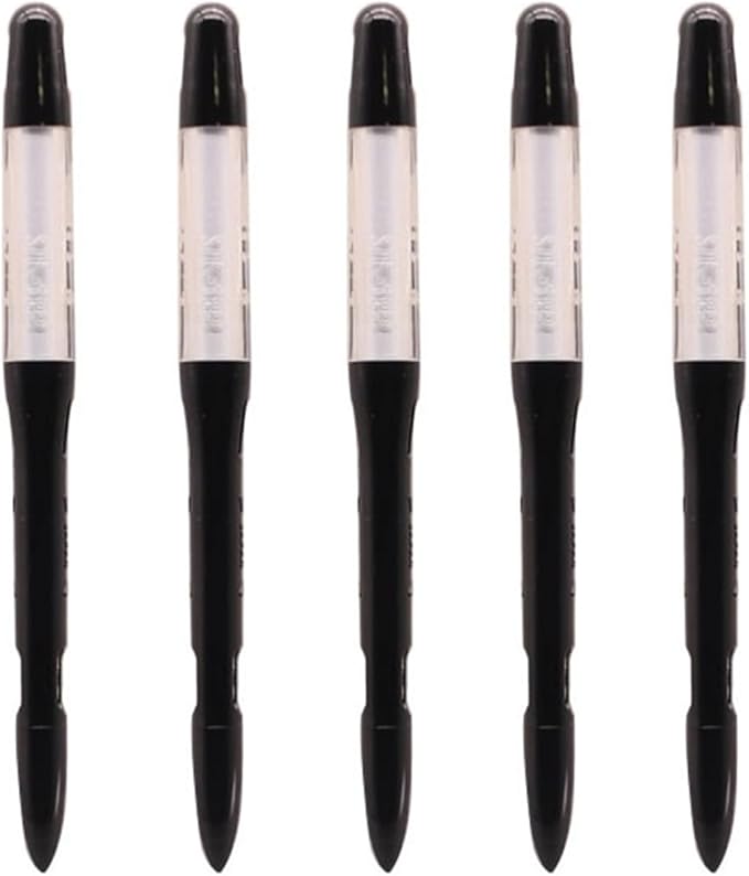 Sustee Aquameter - Small - Black - Bundle of 5 - Leave-in Soil Moisture Meter for Potted Plants - Plant Water Sensor - Refillable
